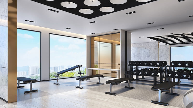 Phòng tập GYM hiện đại