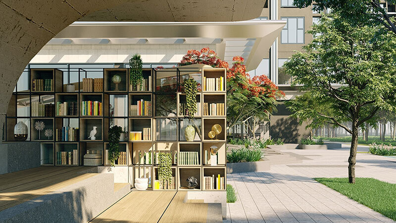 Thư viện mở ngoài trời